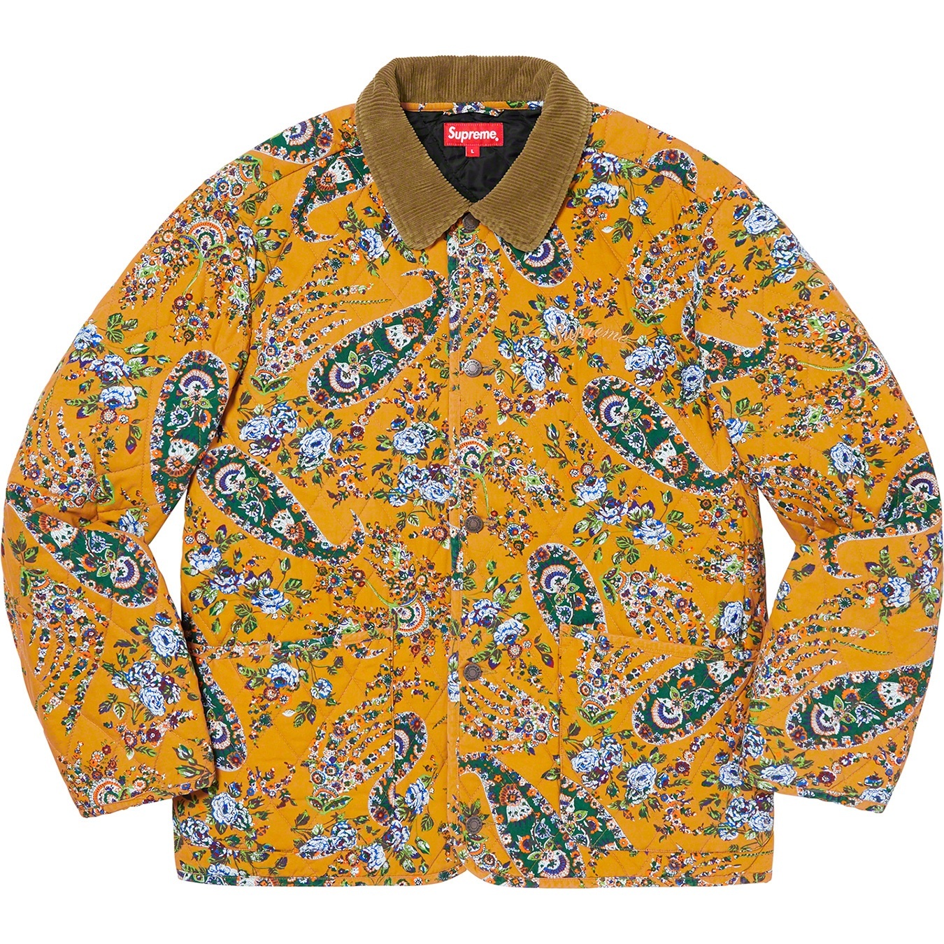 Quilted Paisley Jacket view 15